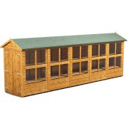 Power 20x4 Apex Potting Shed - Double Door